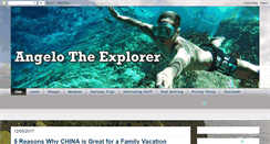 Desktop Screenshot of angelotheexplorer.com